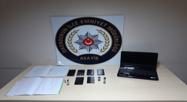 Hatay’da yasa dışı bahis operasyonunda 4 şüpheli yakalandı