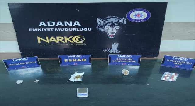 Adana’da uyuşturucu operasyonunda yakalanan 5 zanlı tutuklandı