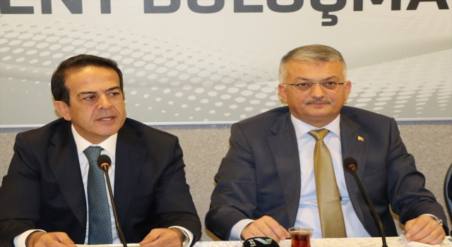 Antalya Valisi Yazıcı, ”Kent Buluşmaları” toplantısında konuştu: