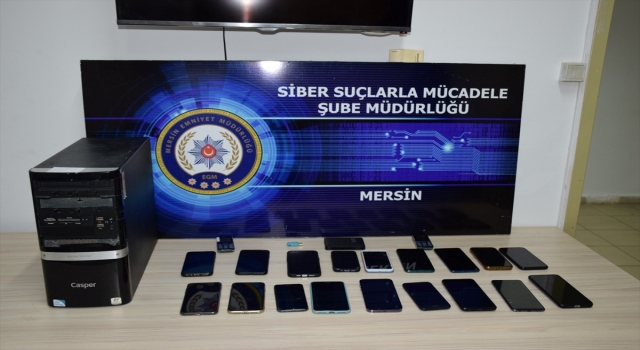 GÜNCELLEME Mersin merkezli nitelikli dolandırıcılık operasyonunda 50 zanlı yakalandı
