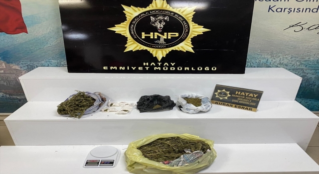 Hatay’da 5 kilo 151 gram esrar ele geçirildi