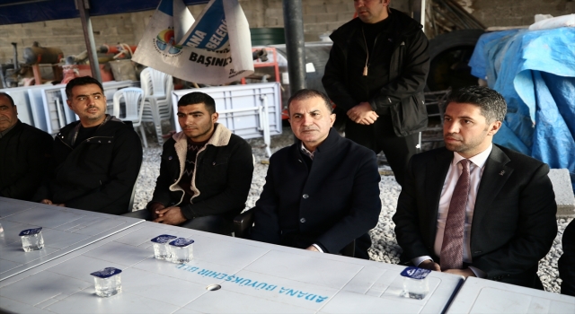 AK Parti Sözcüsü Çelik, Adana’da taziye ziyaretinde bulundu