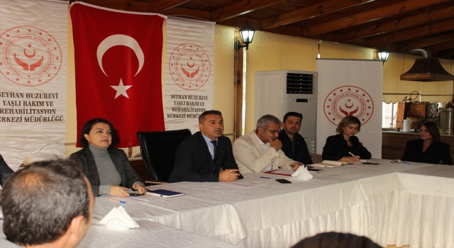 Adana’da huzurevleri ve bakım merkezlerine yönelik bilgilendirme toplantısı