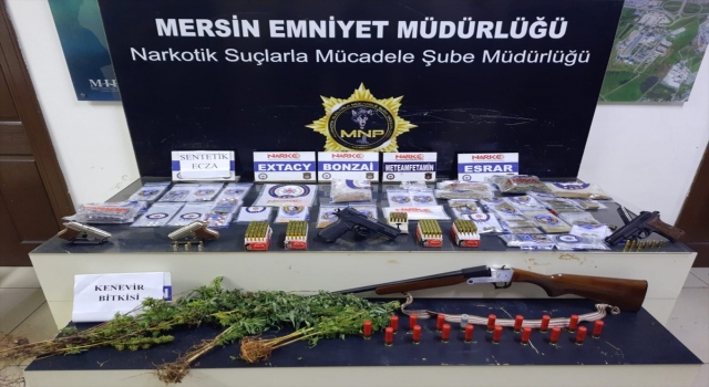 GÜNCELLEME Mersin’de uyuşturucu operasyonunda 23 zanlı yakalandı