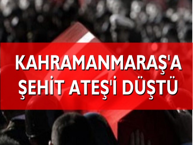 KAHRAMANMARAŞ ŞEHİDİN VAR !