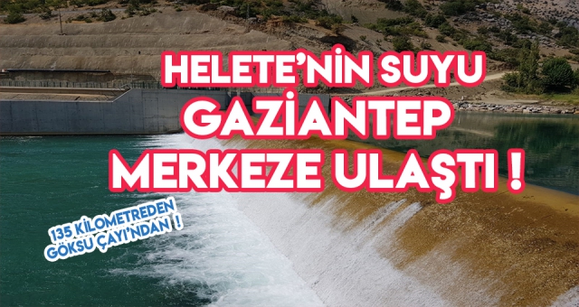 DÜZBAĞ’IN SUYU ŞEHRE VERİLDİ