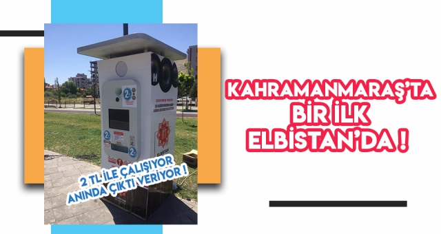 ELBİSTAN Belediyesinden Hatıra Fotoğrafı Hizmeti