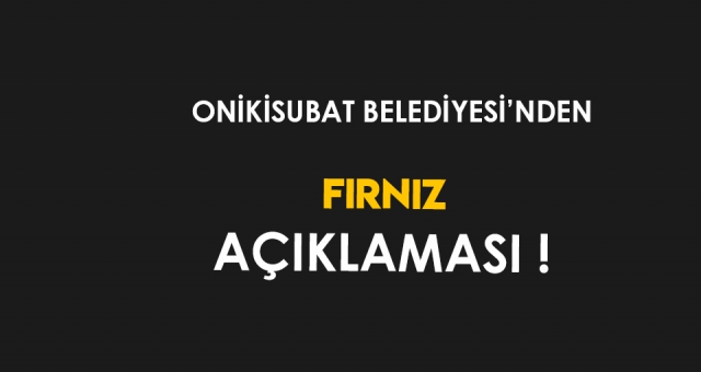 Kamuoyu Açıklaması