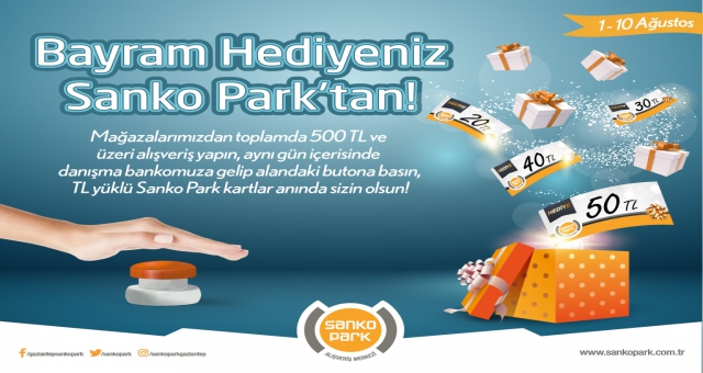SANKO PARK’TA BAYRAM ALIŞVERİŞİ ŞENLİĞE DÖNÜŞECEK