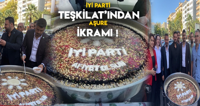 İYİ Parti'den Aşure İkramı