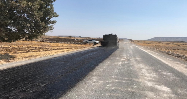 Ufacıklı Yolunda Çalışma Sürüyor