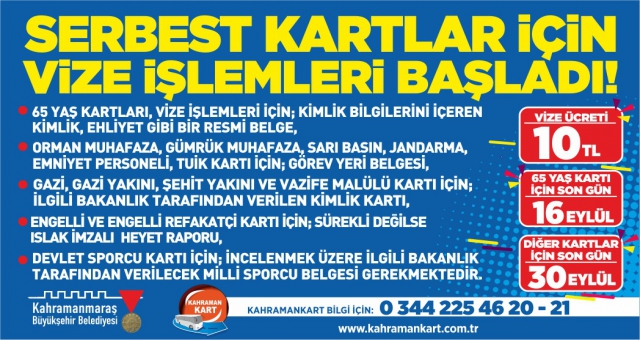 Vizenizi Yenilemeyi Unutmayın