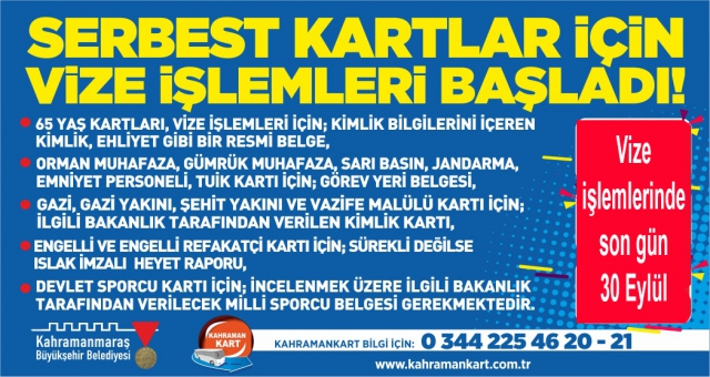 Yenilemede Son Gün 30 Eylül