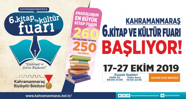 100. yıl etkinlikleri kapsamında 6. Kitap ve Kültür Fuarı Geliyor