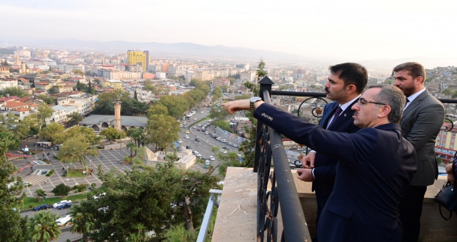 BAKAN KURUM : “Kahramanmaraş’ın Hizmetindeyiz”