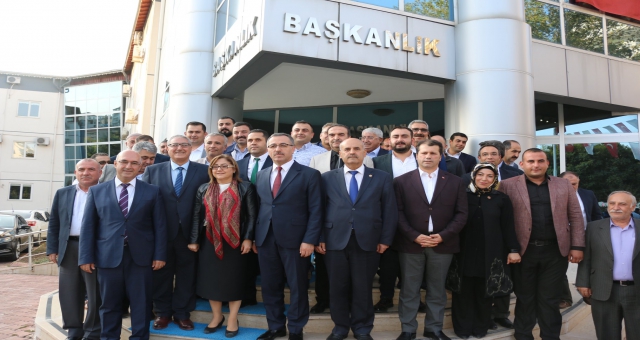 BAŞKAN ŞAHİN VE GÖNGÖR’DEN PAZARCIK’A ZİYARET
