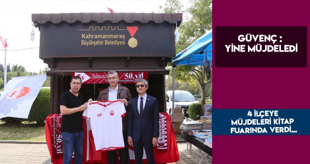 Güvenç Müjdeleri Kitap Fuarından Verdi