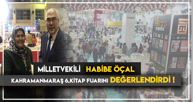 Milletvekili Öçal’dan Kitap ve Kültür Fuarına ziyaret!