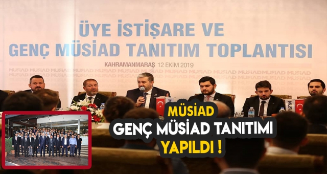 MÜSİAD Genç Müsiad lansman toplantısı yapıldı