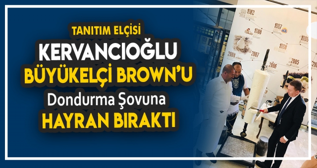 Sami Kervancıoğlu Avustralya büyükelçisini hayran bıraktı!