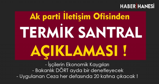 AK PARTİ MİLLETVEKİLLERİ İLETİŞİM OFİSİNDEN AÇIKLAMA