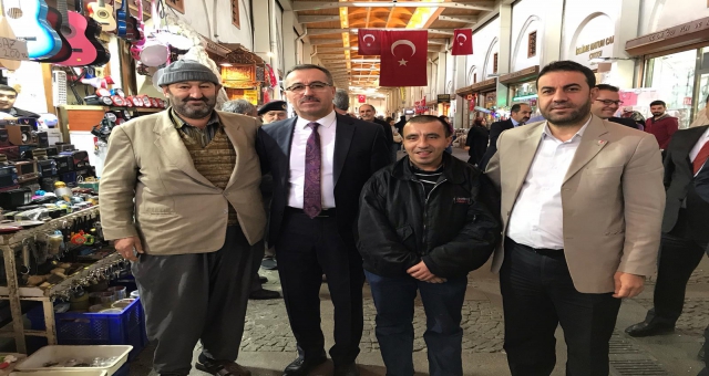 Başkan Güngör’den Esnaf Ziyareti