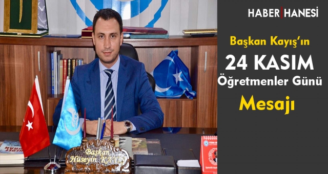 Başkan Kayış'ın Öğretmenler Günü Mesajı