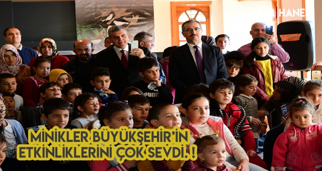 Büyükşehirden Minik Öğrencilere Hediye