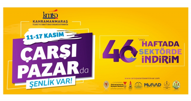 Çarşı Pazar Şenliği Başlıyor