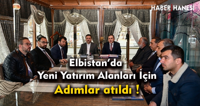 Elbistan'da Yeni İstihdam Alanı