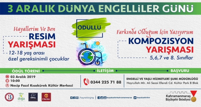 Engelliler Gününde Farkındalık İçin