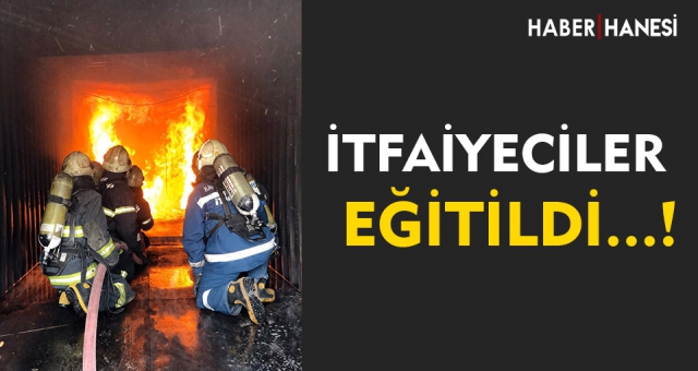 İtfaiyecilerin Eğitimleri Tamamlandı