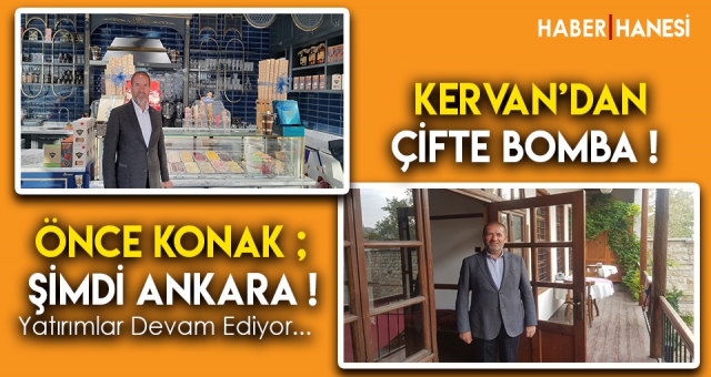 KERVAN'DAN ÇİFTE BOMBA !