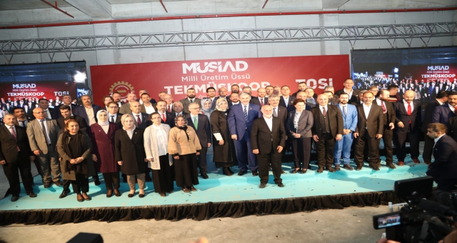 MÜSİAD’ın Milli Üretim Üssü TEKMÜSKOOP’un Resmi Temel Atma Töreni Gerçekleştirildi