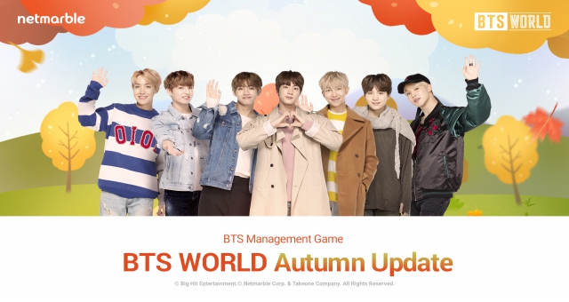 Yeni BTS WORLD güncellemesi ile BTS sonbaharın tadını çıkarıyor