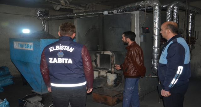 Elbistan Belediyesi’nden Hava Kirliliği Denetimi