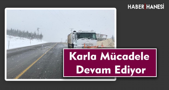 Karla Mücadele Devam Ediyor