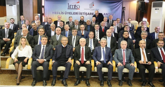 KMTSO VE ESKİŞEHİR TİCARET ODASI İŞBİRLİĞİ İÇİN BİR ARAYA GELDİ