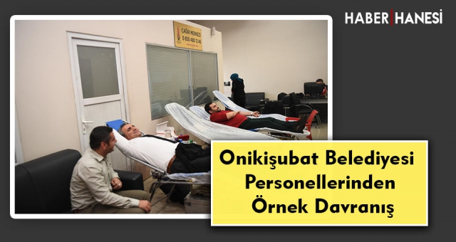Onikişubat Belediyesi Personellerinden Örnek Davranış