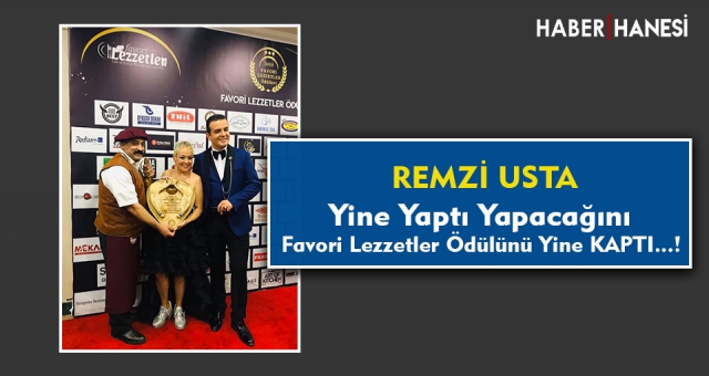REMZİ USTA'dan Bir Ödül Daha !