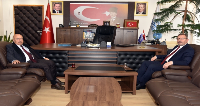 TEİAŞ BÖLGE MÜDÜRÜ İNANÇ, BAŞKAN AYDIN’I ZİYARET ETTİ