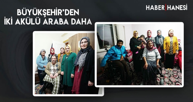 Büyükşehir’den İki Akülü Araba Daha