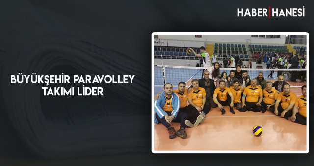 Büyükşehir Paravolley Takımı Lider