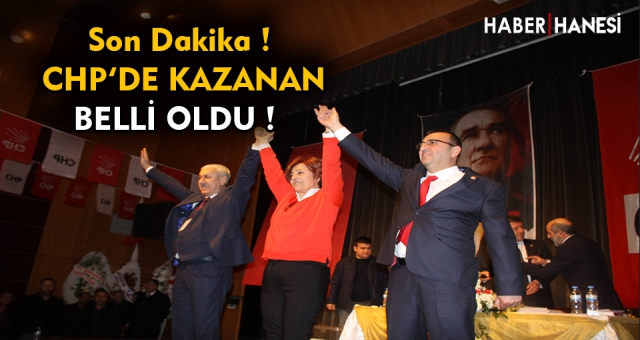 Chp il Başkanı Belli Oldu !