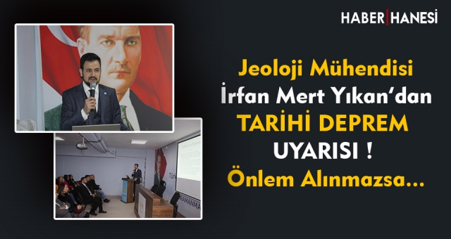 YIKAN'dan TARİHİ DEPREM UYARISI !