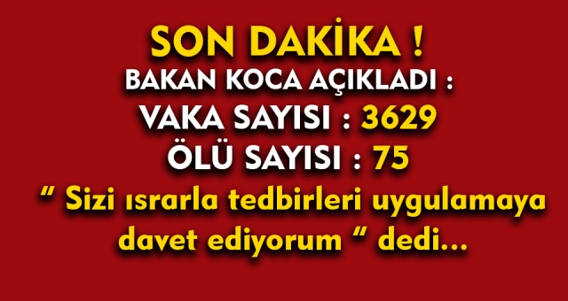 Bakan Koca Açıkladı Korkunç Tablo Derinleşiyor !