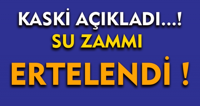 Kaski Açıkladı Nisan Ayına Ertelendi !