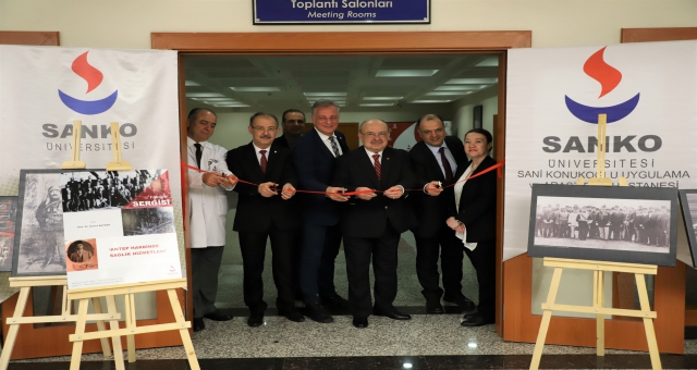 Sanko Üniversitesinde Tıp Bayramına Özel Sergi