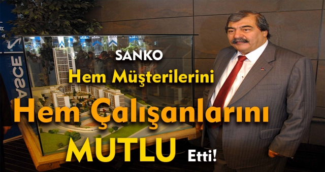 Sanko'dan Alkışlanacak Hareket !