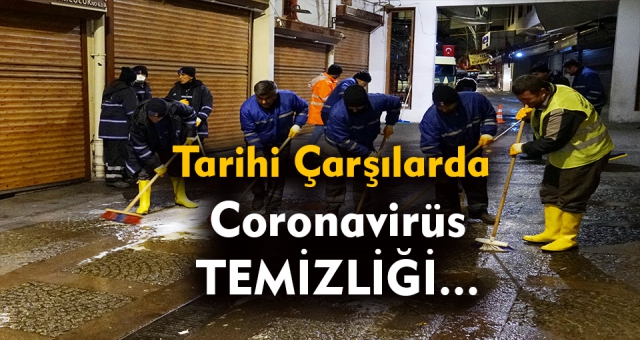 Tarihi Çarşılarda Temizlik